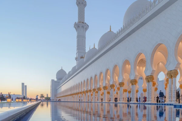 Sheikh Zayed Grand Mosque in Abu Dhabi